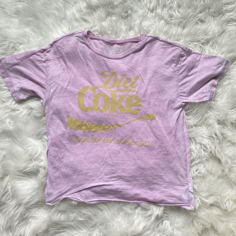 XS Diet Coke Cropped Tee